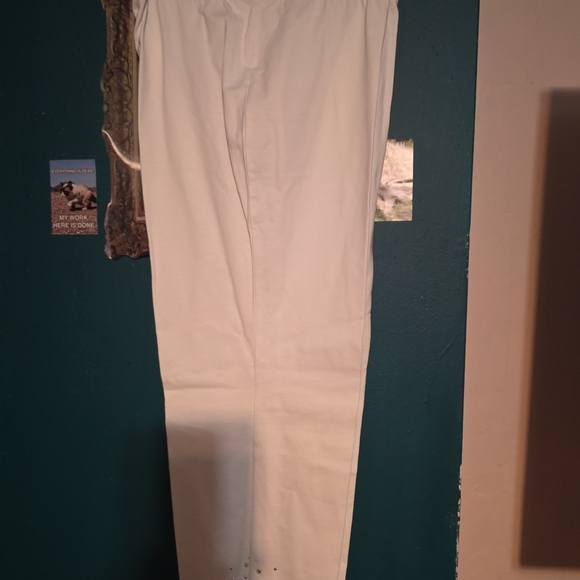 Quacker Factory White Top with Silver Accents - Picture 5 of 5